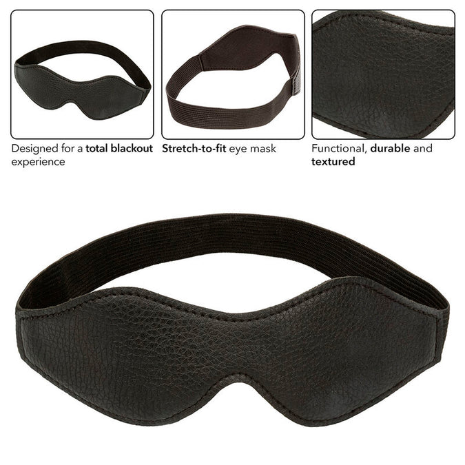 Calexotics – Nocturnal Augenmaske PVC Leder Schwarz