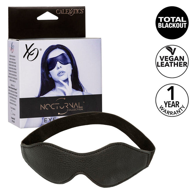 Calexotics – Nocturnal Augenmaske PVC Leder Schwarz