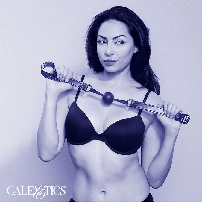 Calexotics – Nocturnal Ballknebel Silikon Schwarz