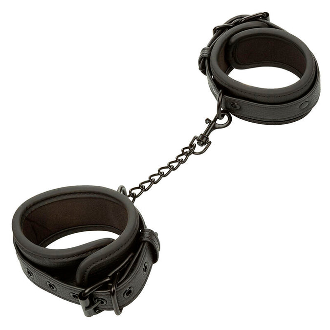 Calexotics – Nocturnal Ankle Cuffs Leather Adjustable Black