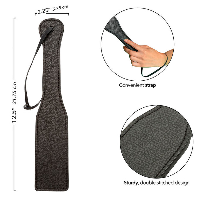 Calexotics – Nocturnal Paddle Leather Black