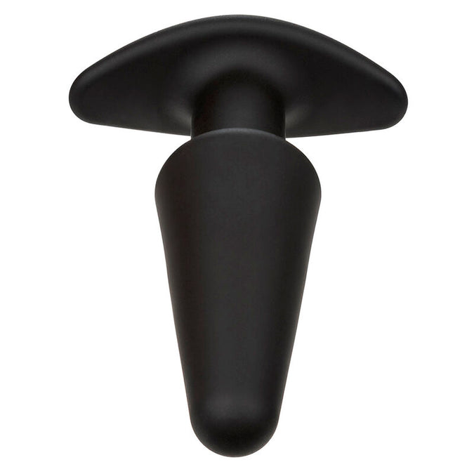Calexotics – Rock Bottom Konischer Analplug 10 Vibrationen Silikon Schwarz
