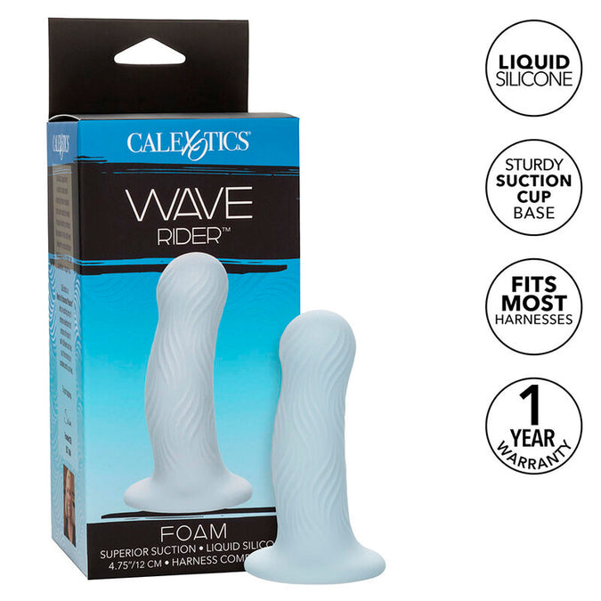 Calexotics – Wave Rider schuimen anale plug blauw