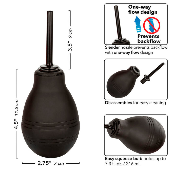 Calexotics – Eenwegs Anale Douche Zwart