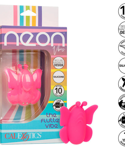 Calexotics – Neon Vibes The Flutter Vibe Stimulator 10 Vibrationsstufen Pink Calexotics – Neon Vibes The Flutter Vibe Stimulator 10 Vibrationsstufen Pink