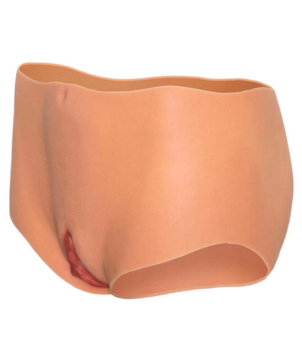 Hidden Desire – Alter Ego Offene Slip mit Vagina- und Gesäßöffnung, mittlere Taille, Hautfarbe Hidden Desire – Alter Ego Offene Slip mit Vagina- und Gesäßöffnung, mittlere Taille, Hautfarbe
