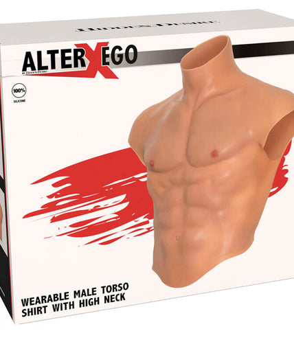 Hidden Desire – Alter Ego Silikon Männlicher Torso Shirt Mit Bauchmuskeln Hautfarbe Hidden Desire – Alter Ego Silikon Männlicher Torso Shirt Mit Bauchmuskeln Hautfarbe
