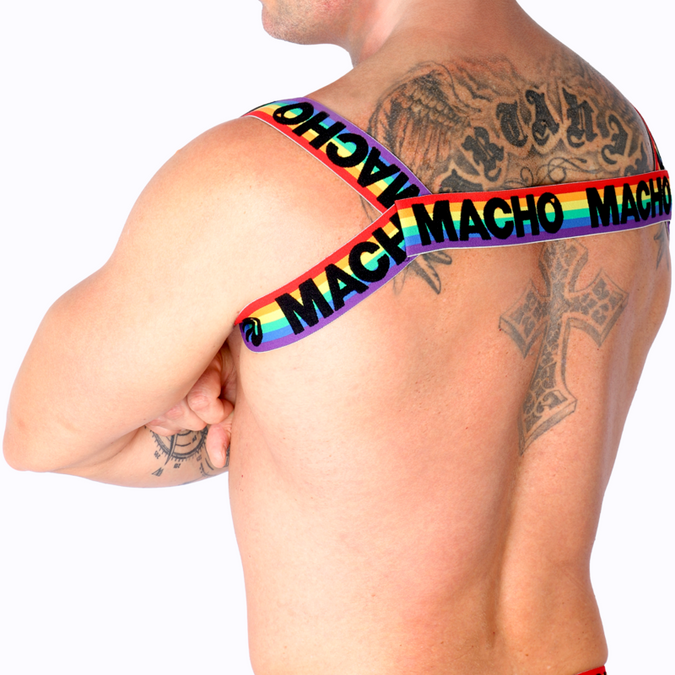 Macho – Roman Harness Pride L/xl