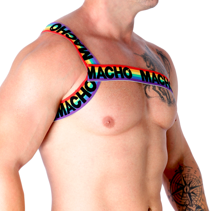 Macho – Roman Harness Pride L/xl