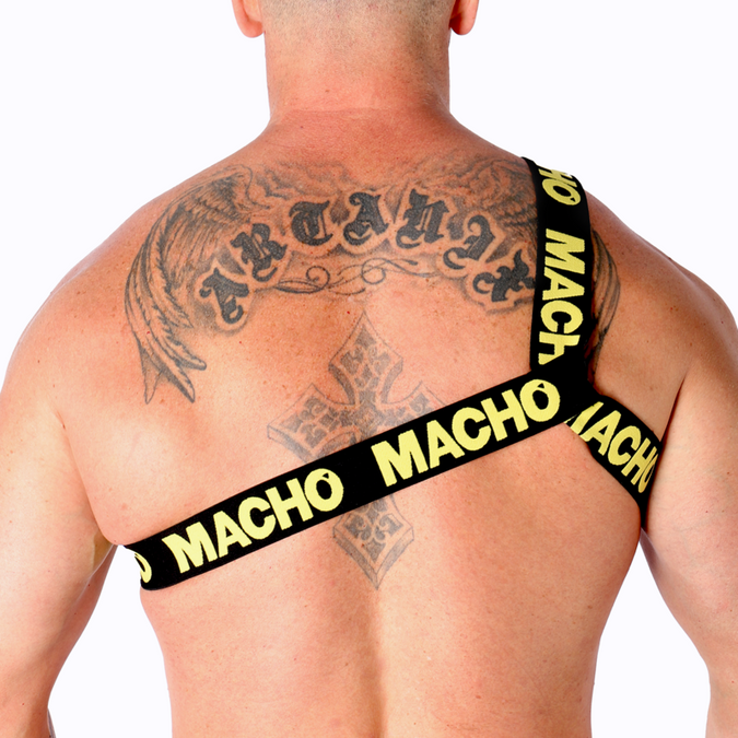 Macho – Roman Harness Gelb S/m