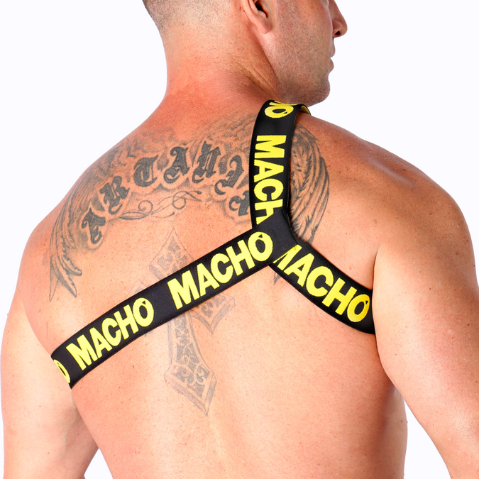 Macho – Roman Harness Gelb S/m