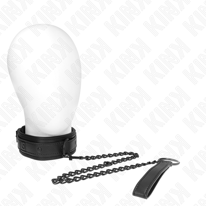 Kink – Neopren-Bondage-Halsband Modell 2 Mit Gürtel 78 Cm Verstellbar 37,5 X 49,5 Cm