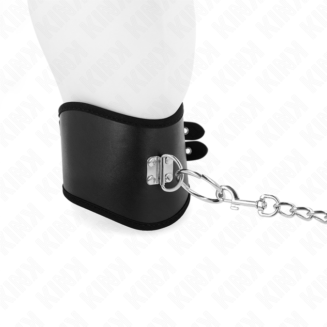 Kink – Halskette 65 Cm Mit Breitem Riemen Verstellbar 40 – 55 Cm X 10 Cm