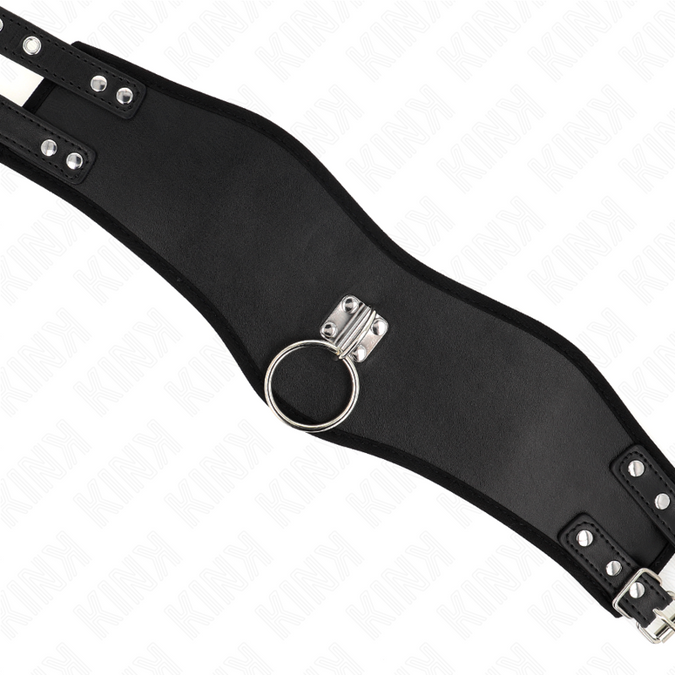 Kink – Halskette 65 Cm Mit Breitem Riemen Verstellbar 40 – 55 Cm X 10 Cm
