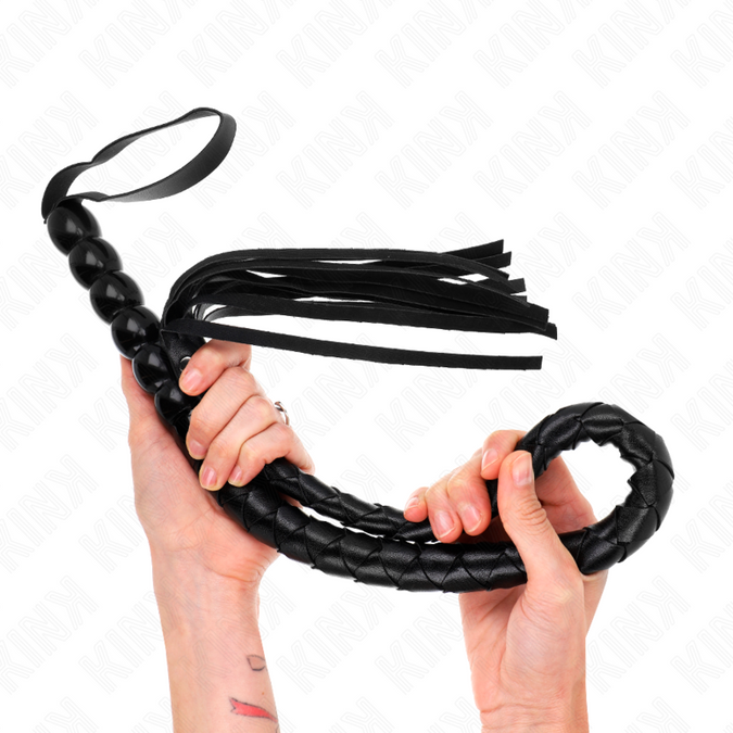 Kink – Perlen-Schlangenpeitsche 80 cm