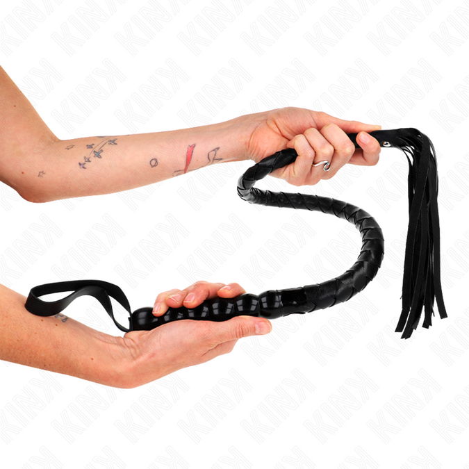Kink – Perlen-Schlangenpeitsche 80 cm