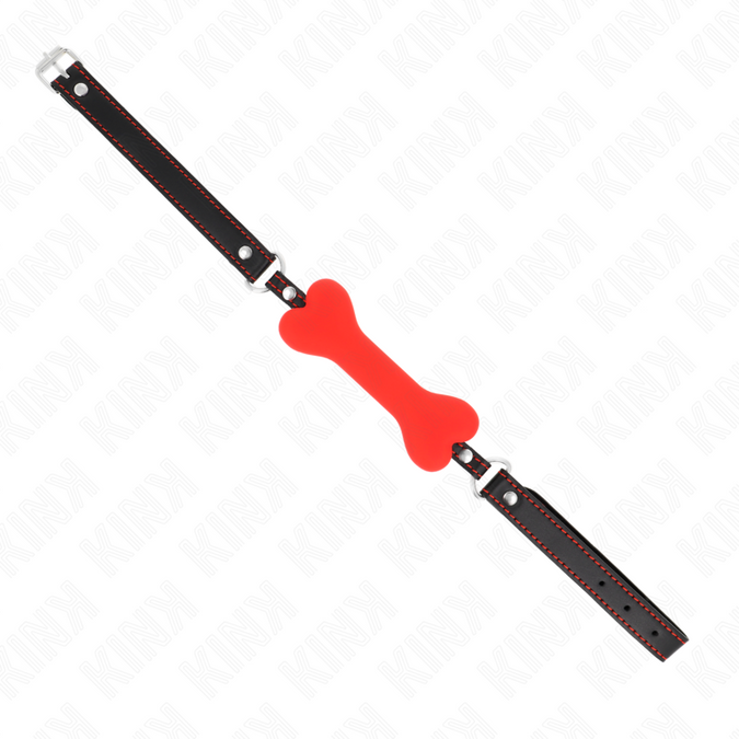 Kink – Roter Knochen 12 cm Knebel 63 x 2 cm