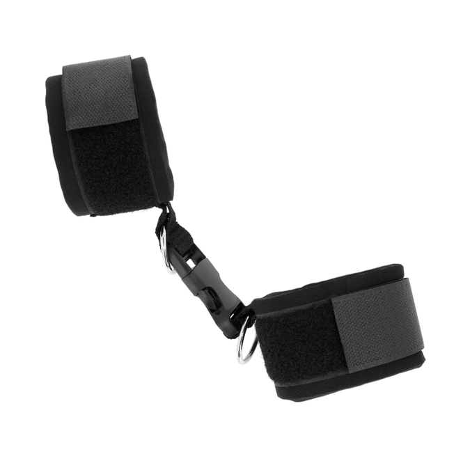 Kink – Neoprene Hook&loop Fastener Wrist Restraints Black Adjustable 22 – 34 Cm
