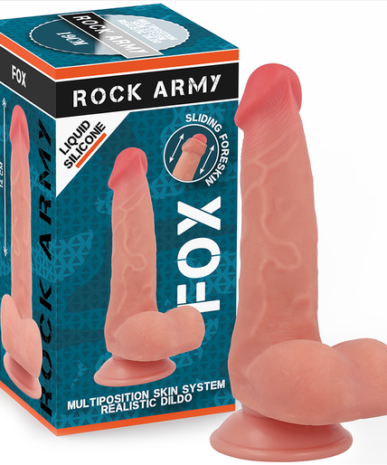 Pleasurements – Rockarmy – Flüssigsilikon Fuchs Realistischer Dildo 19 cm Pleasurements – Rockarmy – Flüssigsilikon Fuchs Realistischer Dildo 19 cm