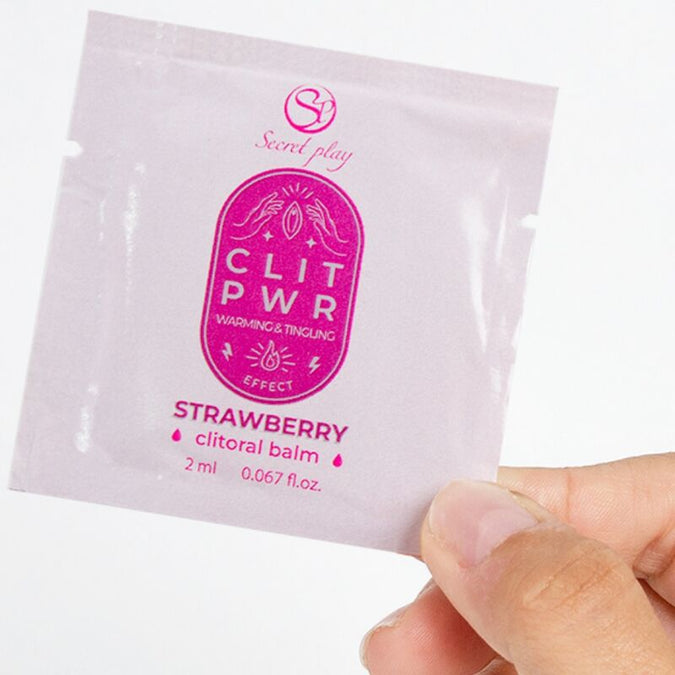 Secretplay – Enkele dosis aardbeienglijmiddel 2 ml