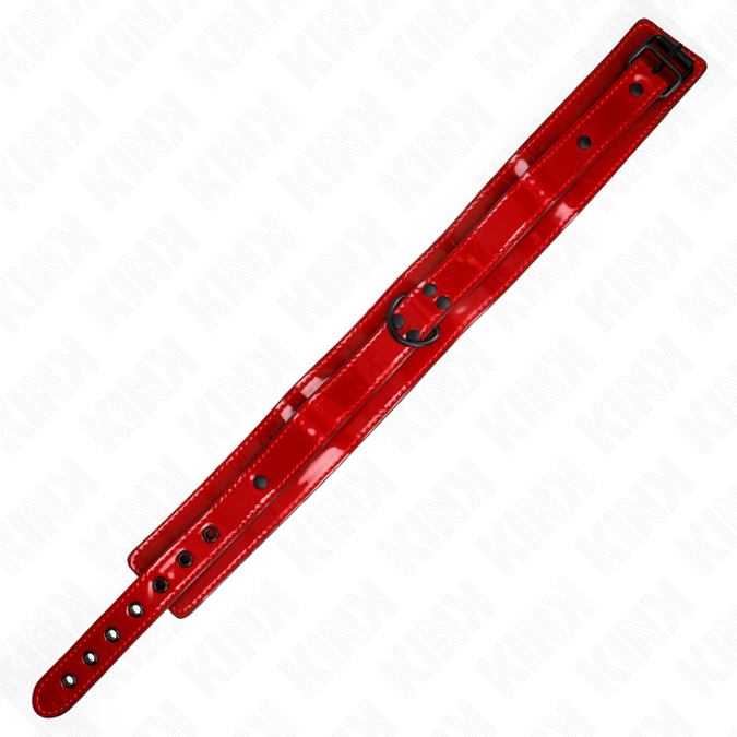 Kink – Weinrot Verstellbare Halskette 37,5 – 49,5 Cm X 5 Cm