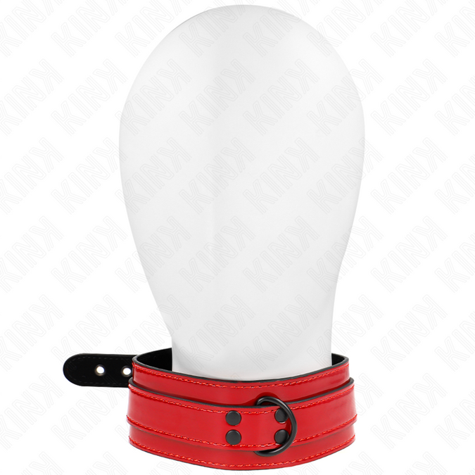 Kink – Weinrot Verstellbare Halskette 37,5 – 49,5 Cm X 5 Cm