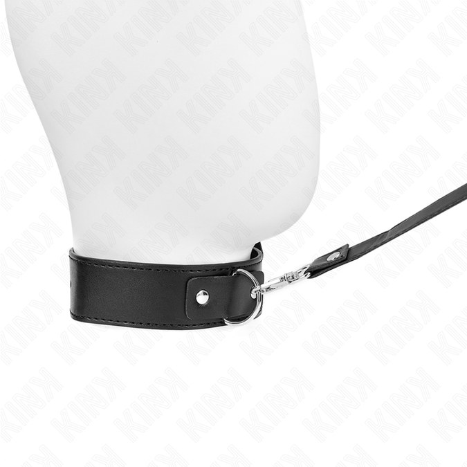 Kink – Necklace With Belt 116 Cm Black Strap Adjustable 32 – 50 Cm X 8 Cm