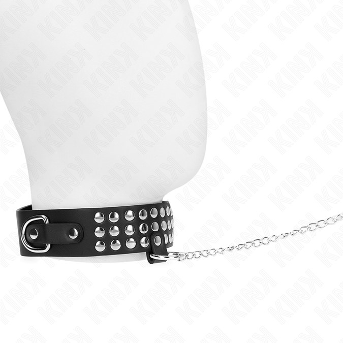 Kink – Halskette mit Riemen 65 cm mit Glanz Verstellbar 37 – 42 cm x 5,3 cm