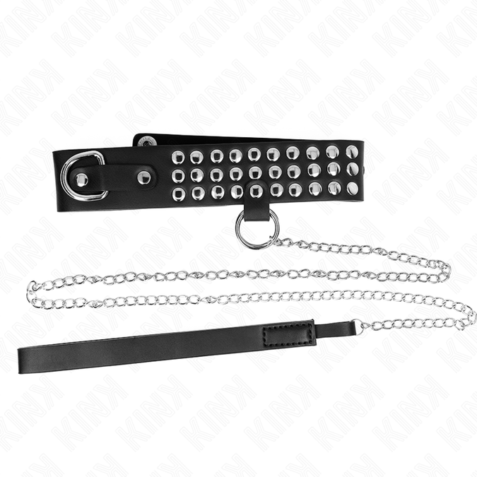 Kink – Halskette mit Riemen 65 cm mit Glanz Verstellbar 37 – 42 cm x 5,3 cm