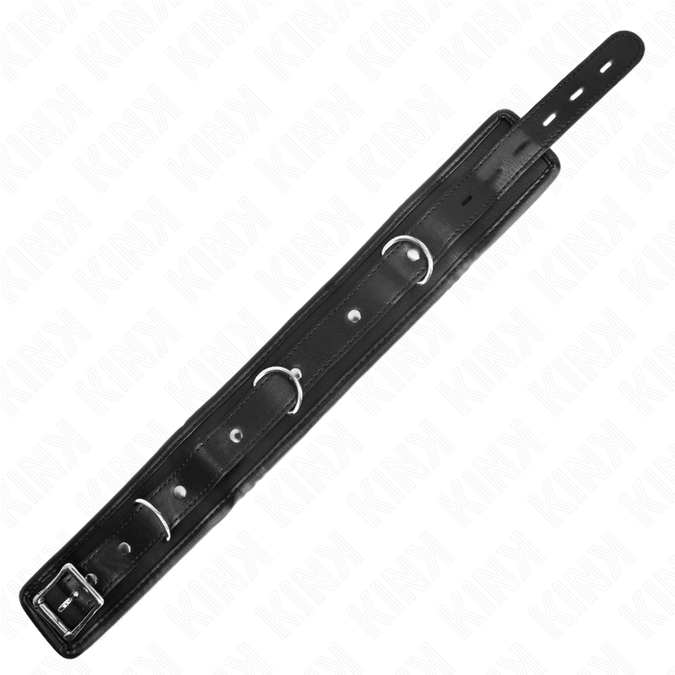 Kink – Basismodell Halsband mit Leine 65 cm Modell 1 53 x 6 cm