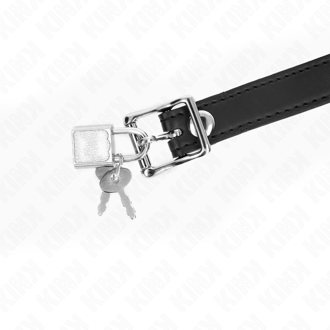 Kink – Silikonball 4 cm Knebel mit Schloss 60 x 2 cm