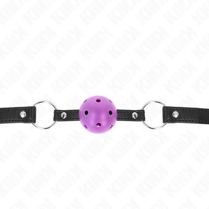 Kink – Hollow Hard Purple Ball 4.5 Cm Gag 63.5 X 2 Cm