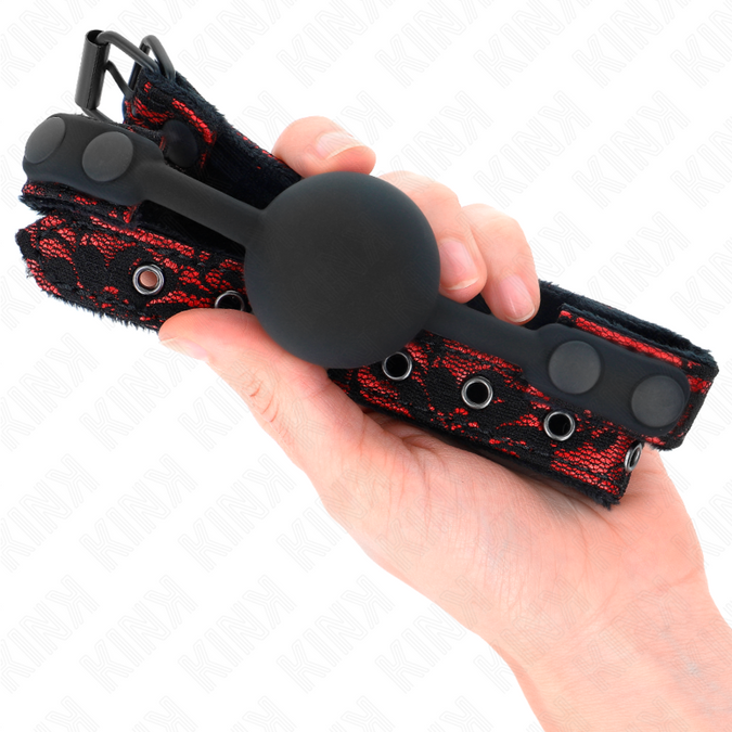 Kink – Scandal Silikonball 4 cm Knebel Modell 1 65 x 2 cm