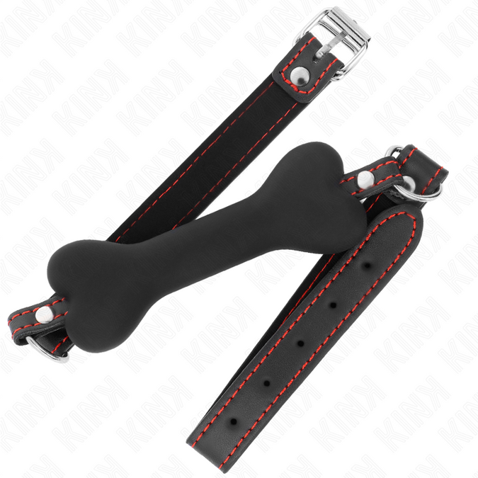 Kink – Zwarte Bot 12 cm Knevel 63 X 2 cm