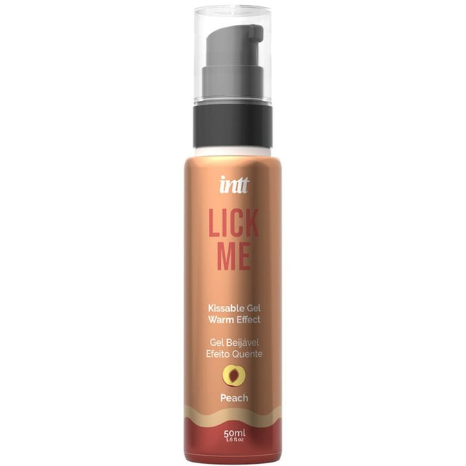 Intt – Lick Me Perzik Eetbare Gel Warmte-effect