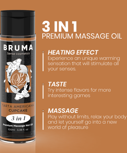 Bruma – Core Massage Hot Oil Cupcake 3 In 1 – 100 Ml Bruma – Core Massage Hot Oil Cupcake 3 In 1 – 100 Ml