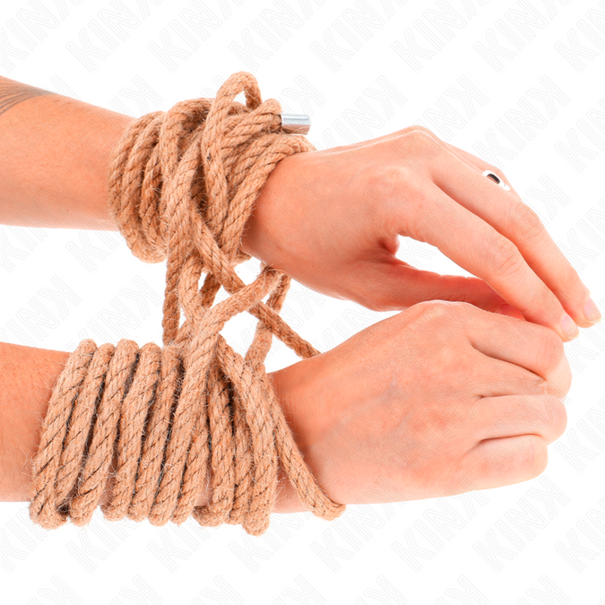 Kink – Hanfseil mit Metallkopf 5 Meter