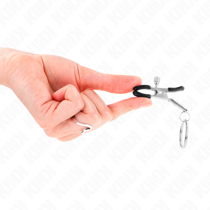 Kink – O-Ring-Brustwarzenklemme 6 cm