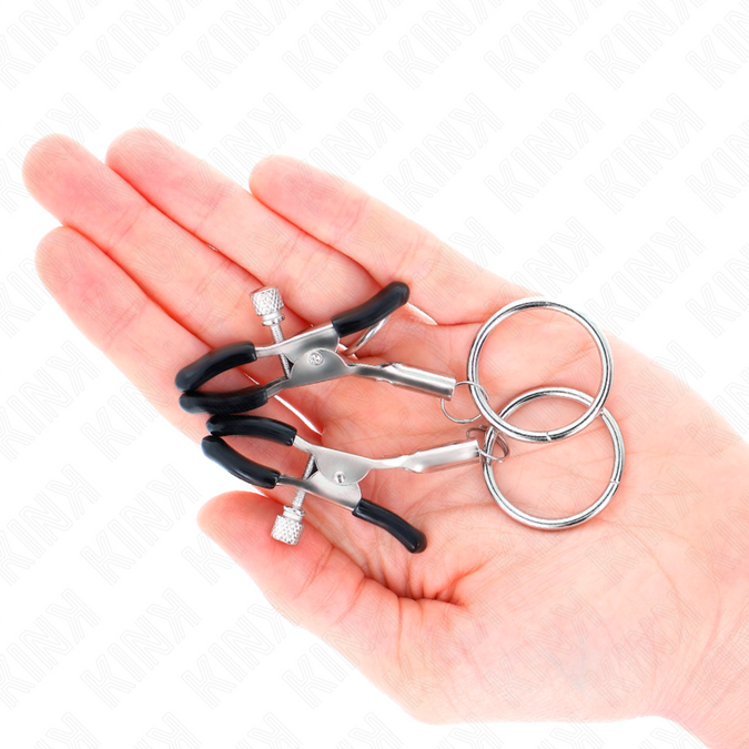 Kink – O-Ring-Brustwarzenklemme 6 cm