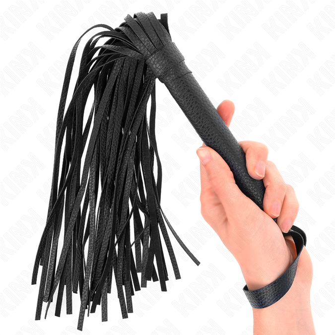 Kink – Donkerblauwe kralenzweep 43,5 cm