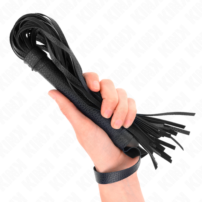 Kink – Donkerblauwe kralenzweep 43,5 cm