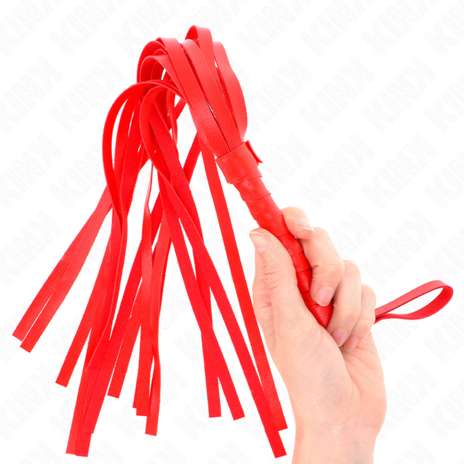 Kink – Einfache rote Peitsche 45 cm