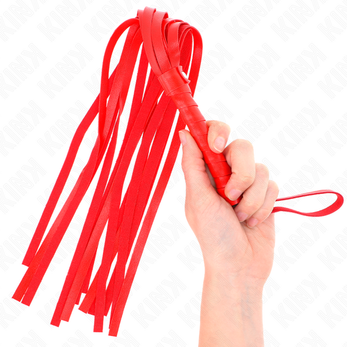 Kink – Einfache rote Peitsche 45 cm