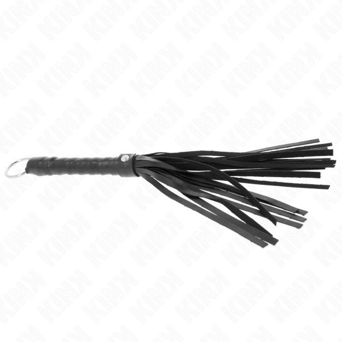 Kink – Eenvoudige Mini Zwarte Zweep 28 cm