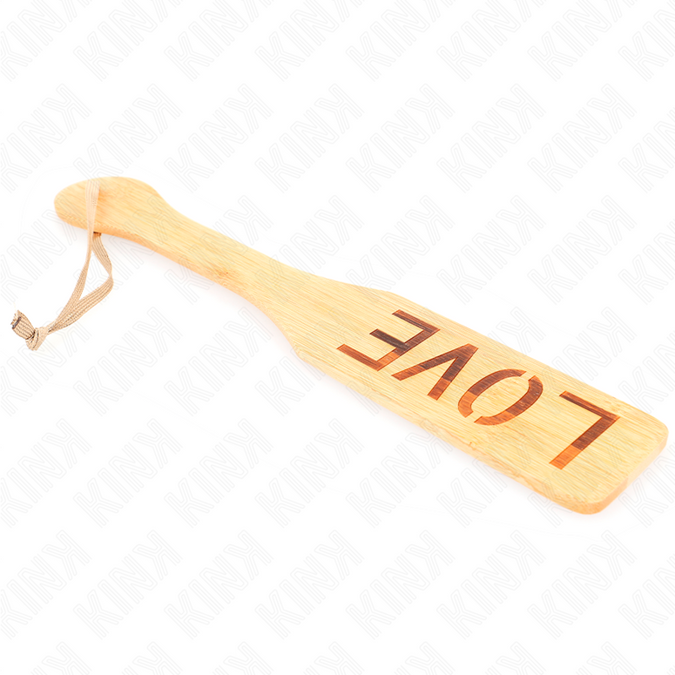 Kink – Bambus-Palette Word Love 32 x 5,5 cm