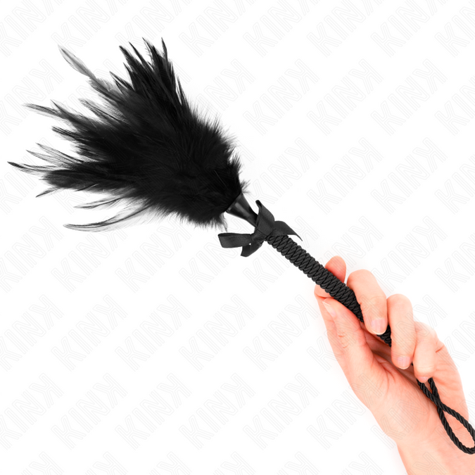 Pleasurements – Kink – Speelse Kip Met Kietelveren 35 Cm