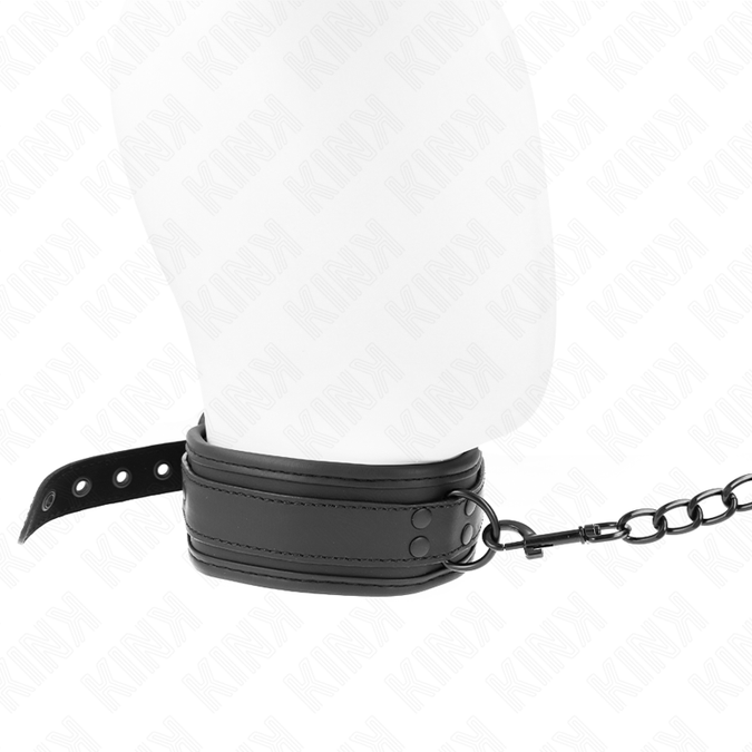 Kink – Neopren-Bondage-Halsband Modell 1 Mit Gürtel 78 Cm Verstellbar 37,5 X 49,5 Cm
