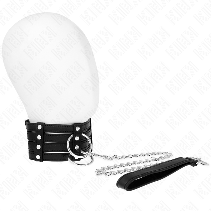 Kink – Halskette Mit Gürtel 65 Cm Sub Style Verstellbar 35 – 51 Cm X 7 Cm