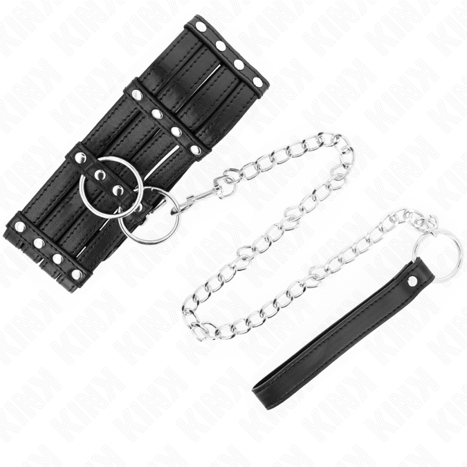 Kink – Halskette Mit Gürtel 65 Cm Sub Style Verstellbar 35 – 51 Cm X 7 Cm