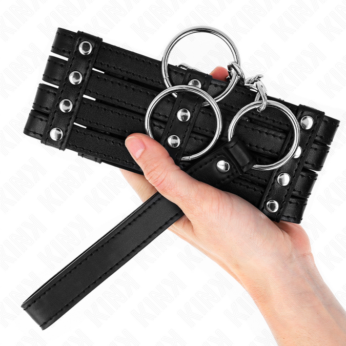 Kink – Halskette Mit Gürtel 65 Cm Sub Style Verstellbar 35 – 51 Cm X 7 Cm